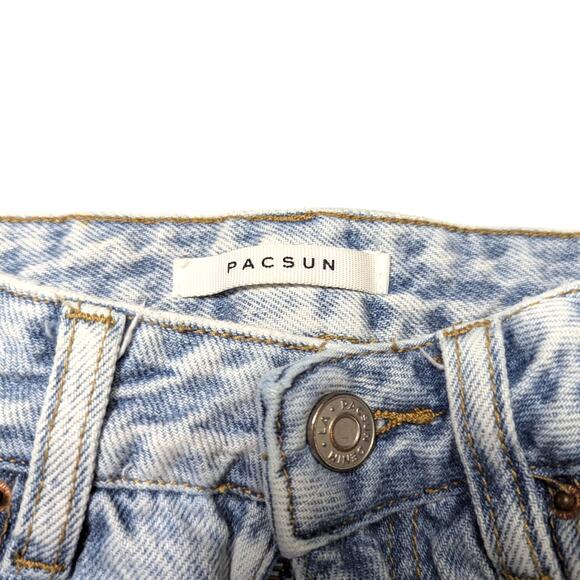 Pacsun Denim 90's Boyfriend Flower Power Jeans Size 22. Pre-Owned. - Picture 7 of 8